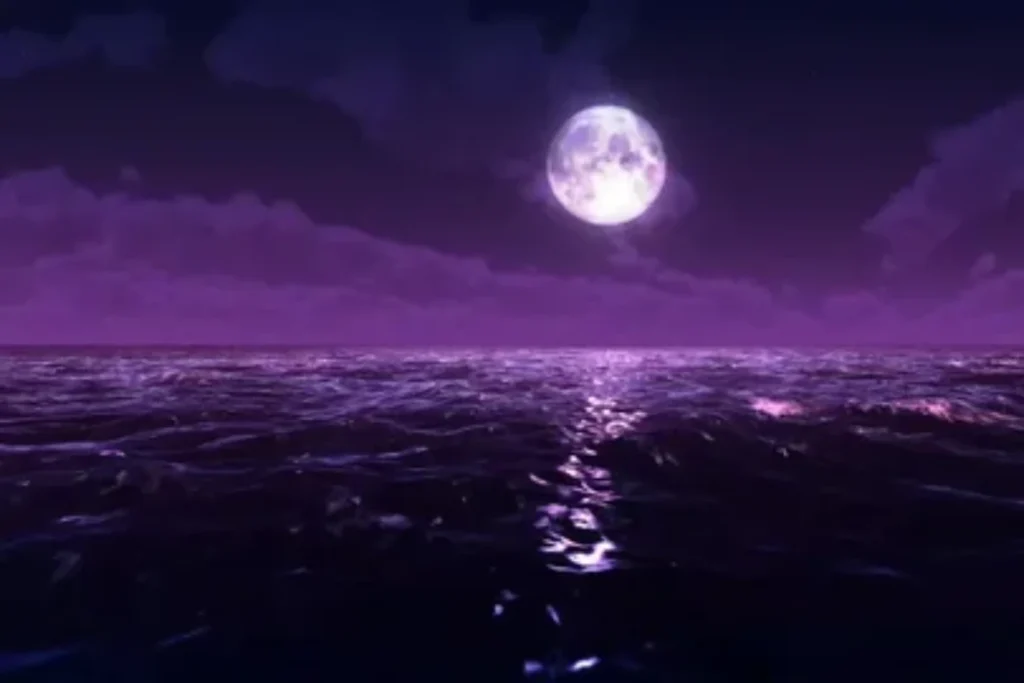 purple-moon-and-the-crown-chakra-connection