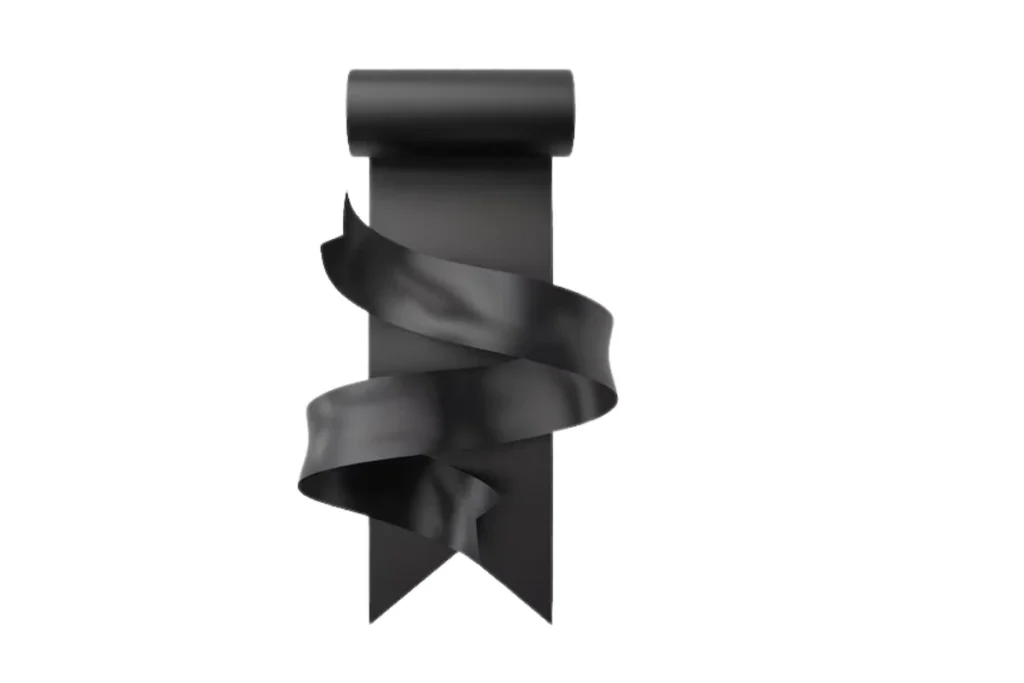 what-does-the-black-ribbon-meaning